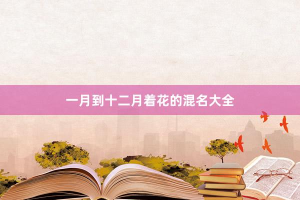 一月到十二月着花的混名大全